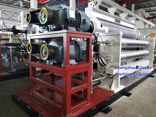 φ560×2920 Nonwoven Kumaş Kabartma Makinesi Otomatik 550m/Dk
