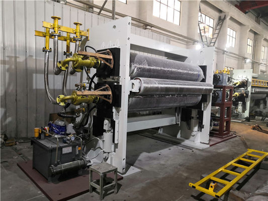 ISO9001 Nonwoven Kumaş Alaşımlı Çelik Takvim Yapma Makinesi
