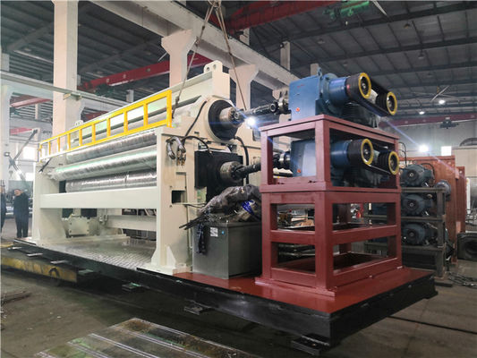 Nonwoven Kumaş 150m / Min Kabartma Kalender Makinesi